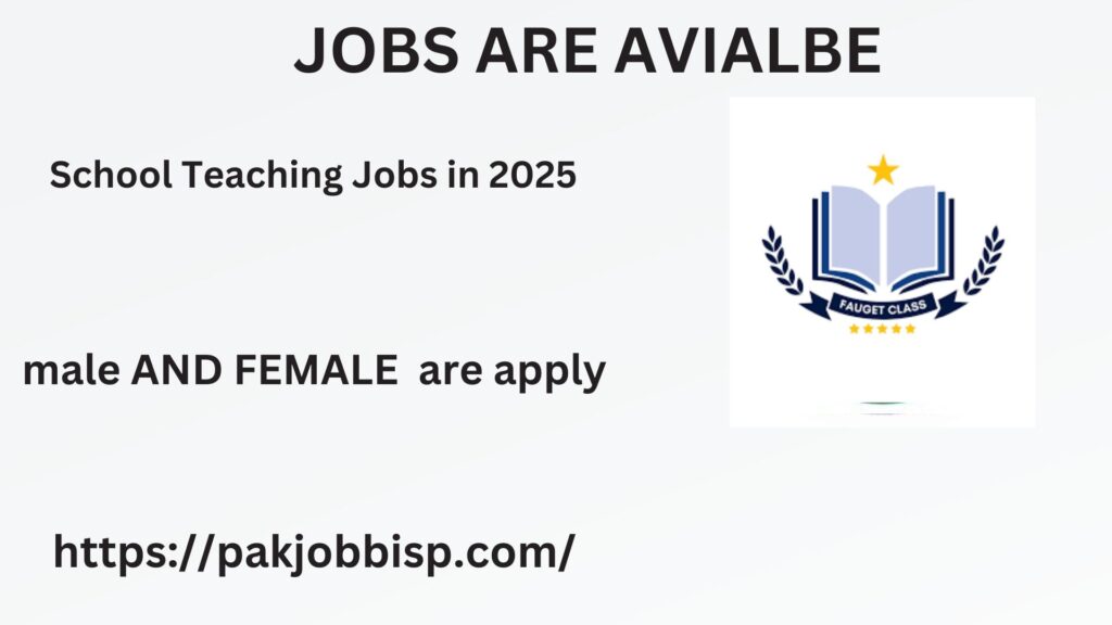 School Teaching Jobs in 2025