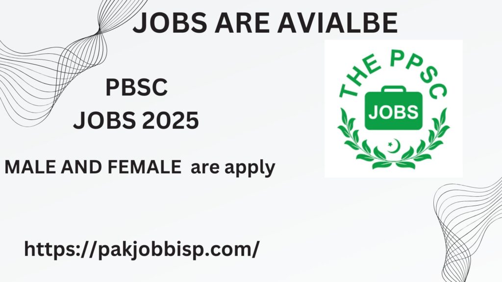 PBSC JOBS 2025