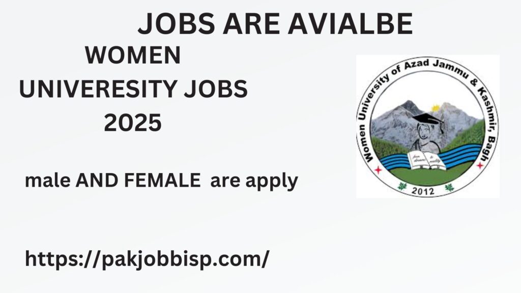 Women University Jobs 2025