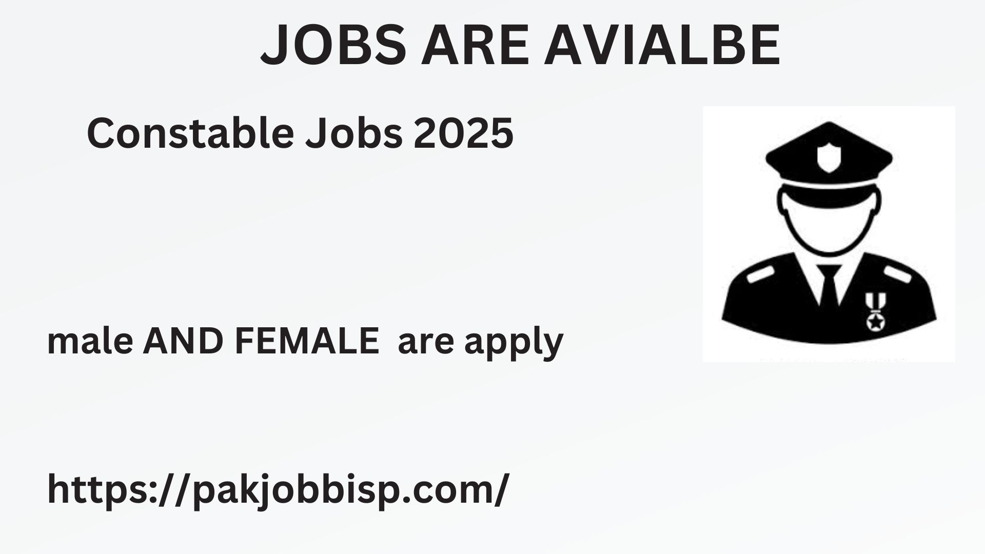 Constable Jobs 2025